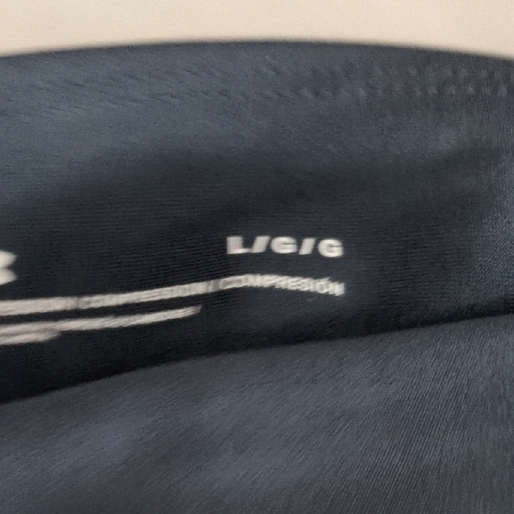 Under Armour Slate (Blue Grey) Performance Leggings Large - Picture 5 of 8